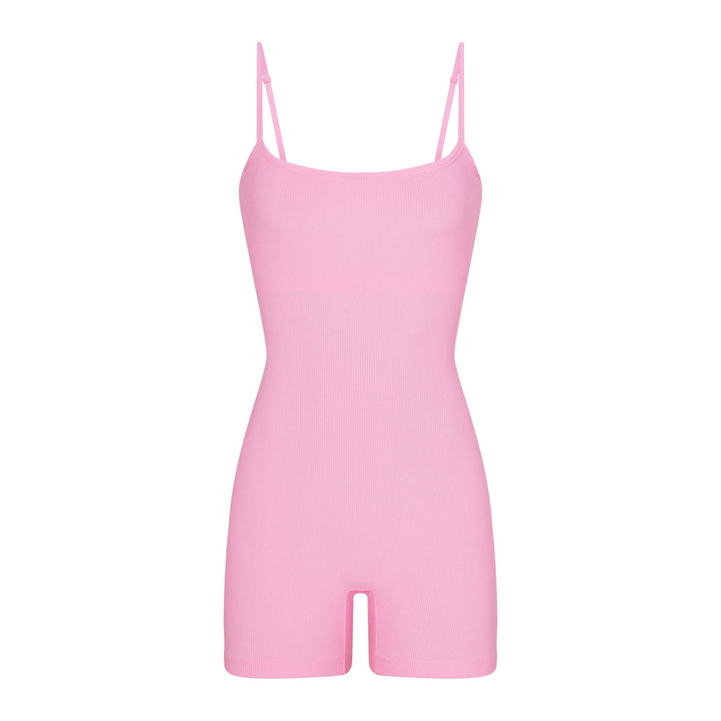 SOFT LOUNGE SCOOP ONESIE | BUBBLE GUM