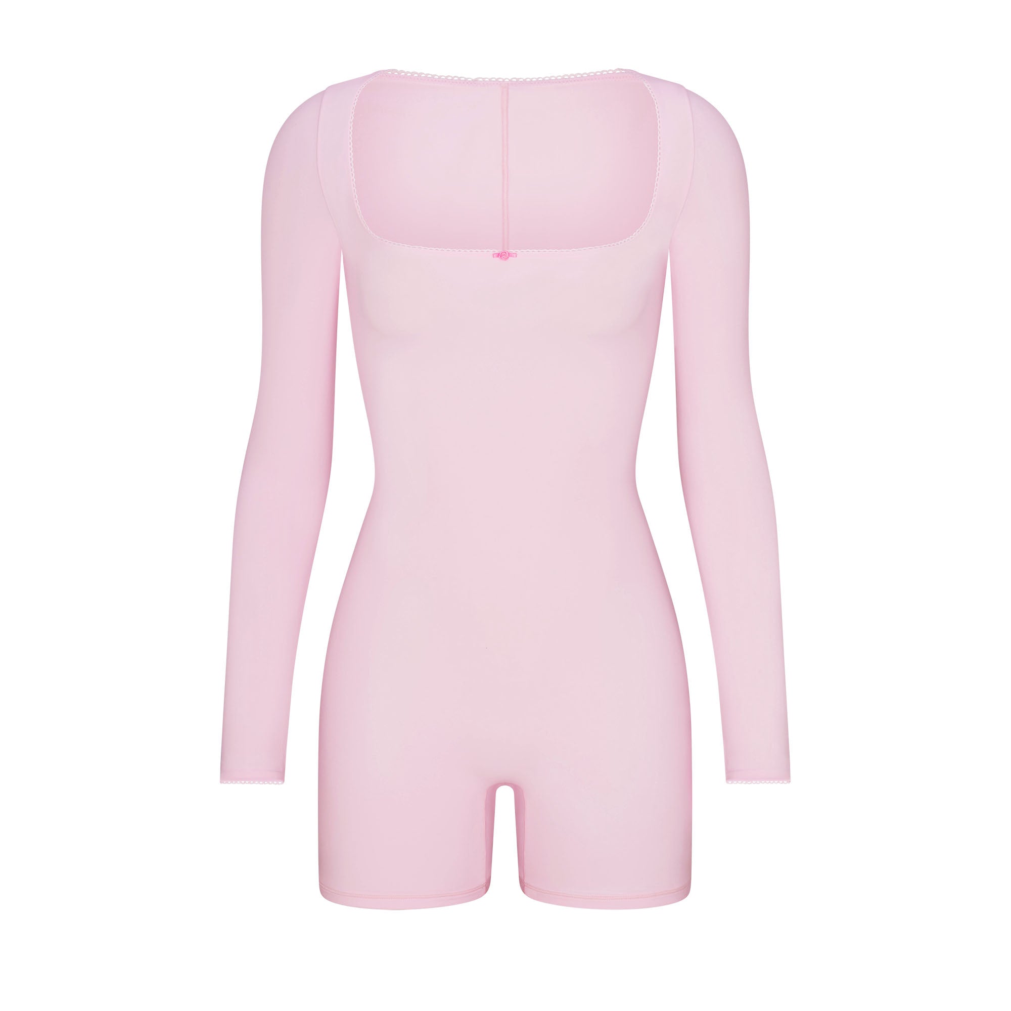 FITS EVERYBODY PICOT LONG SLEEVE ONESIE | CHERRY BLOSSOM TONAL