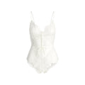 ULTRA FINE LACE TEDDY | MARBLE