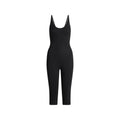 SMOOTH LAYERS CAPRI CATSUIT | OBSIDIAN