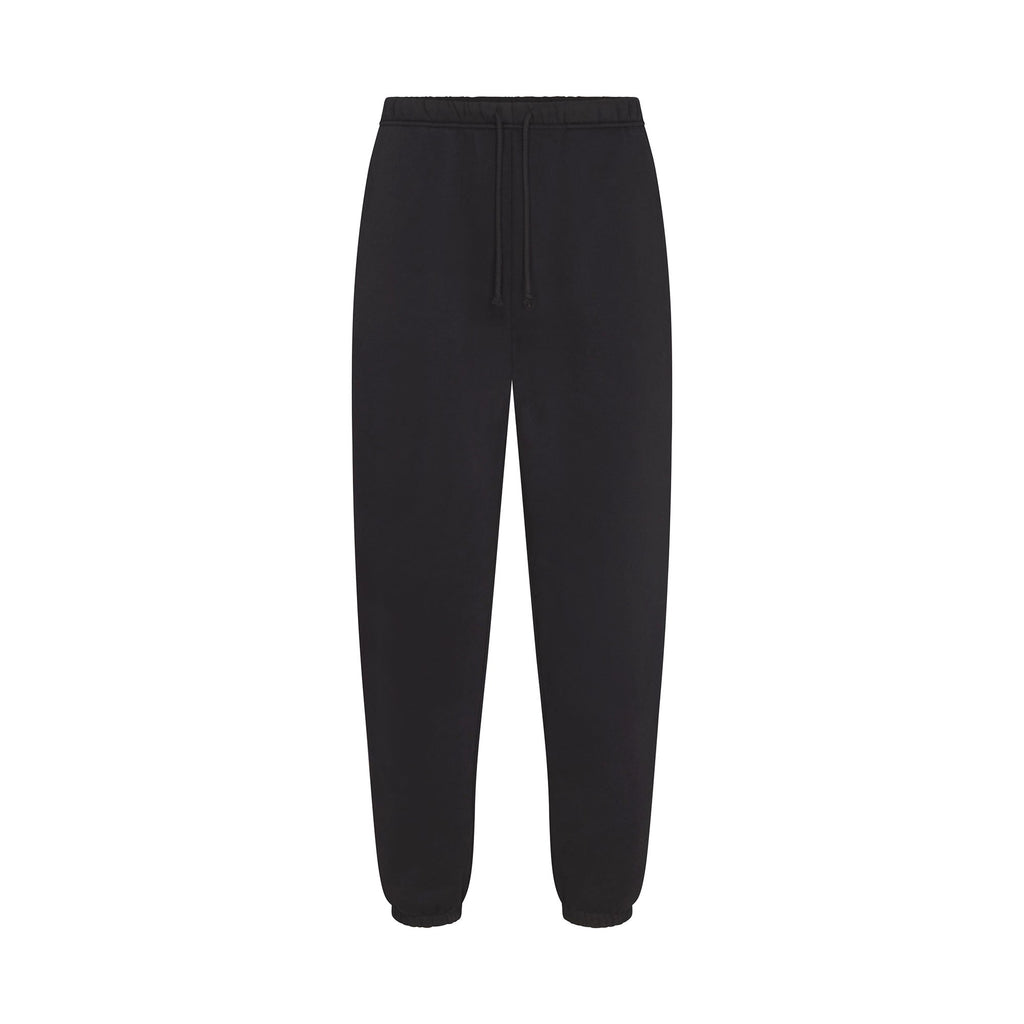 FLEECE LOUNGE MENS RELAXED JOGGER | WASHED ONYX