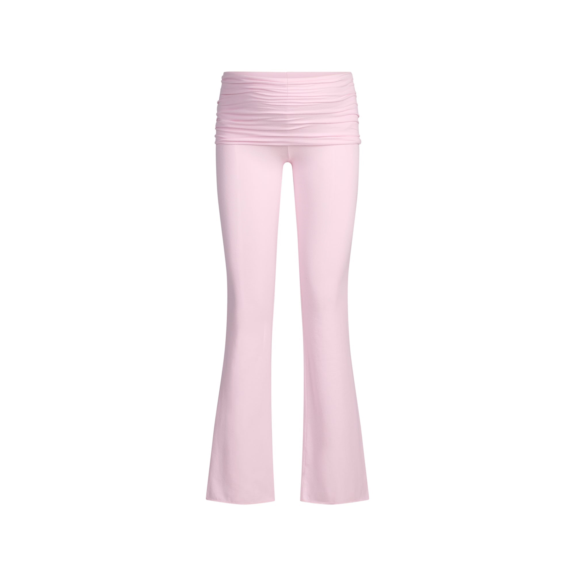 COTTON JERSEY MATERNITY FOLDOVER PANT | CHERRY BLOSSOM