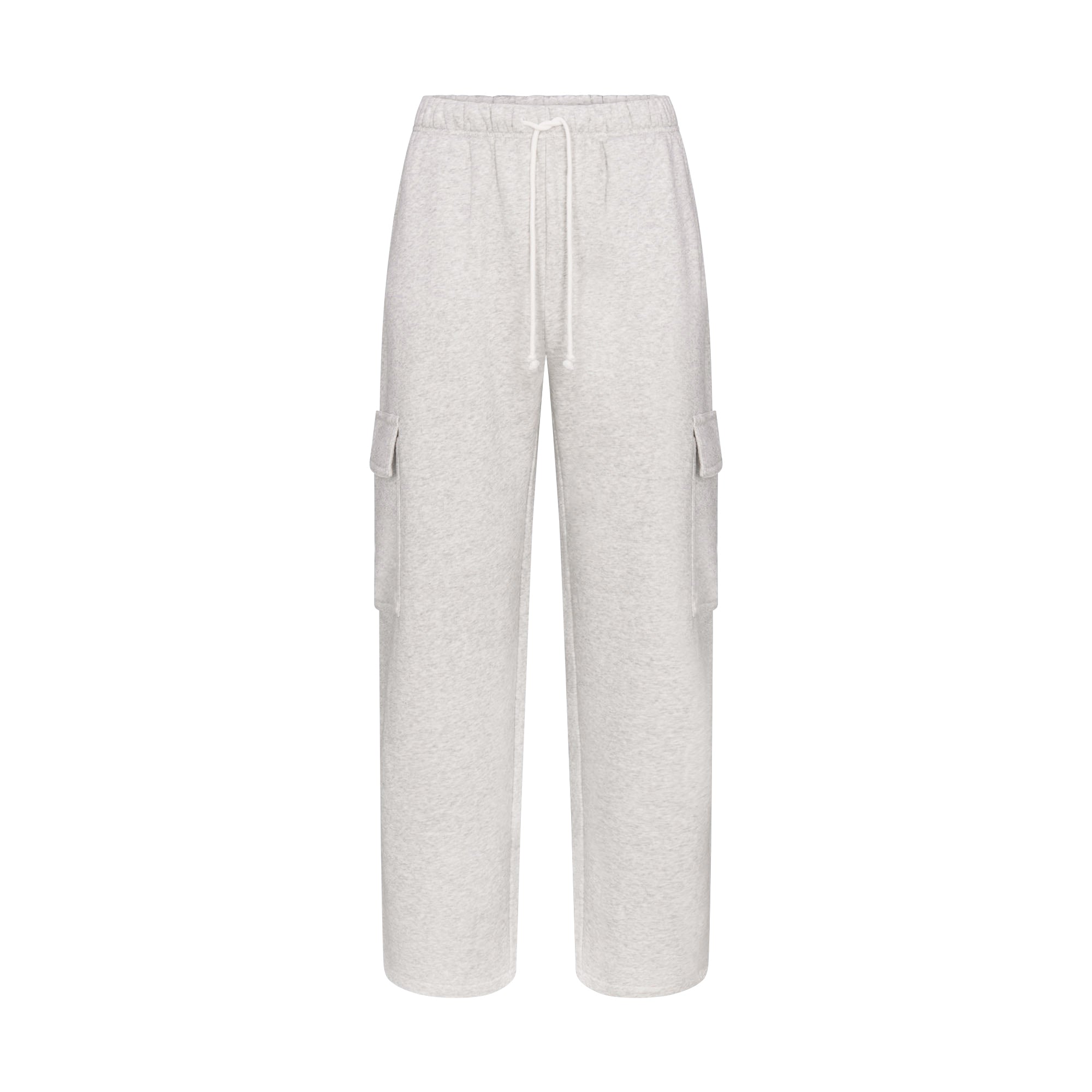 FLEECE LOUNGE MENS CARGO PANT | LIGHT HEATHER GREY