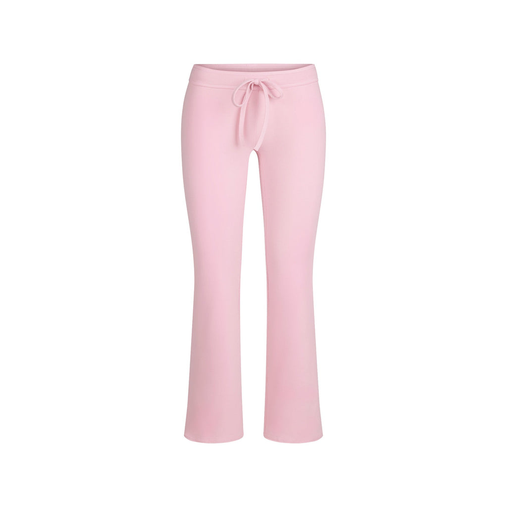 COTTON JERSEY LOW RISE CROP PANT | HALITE