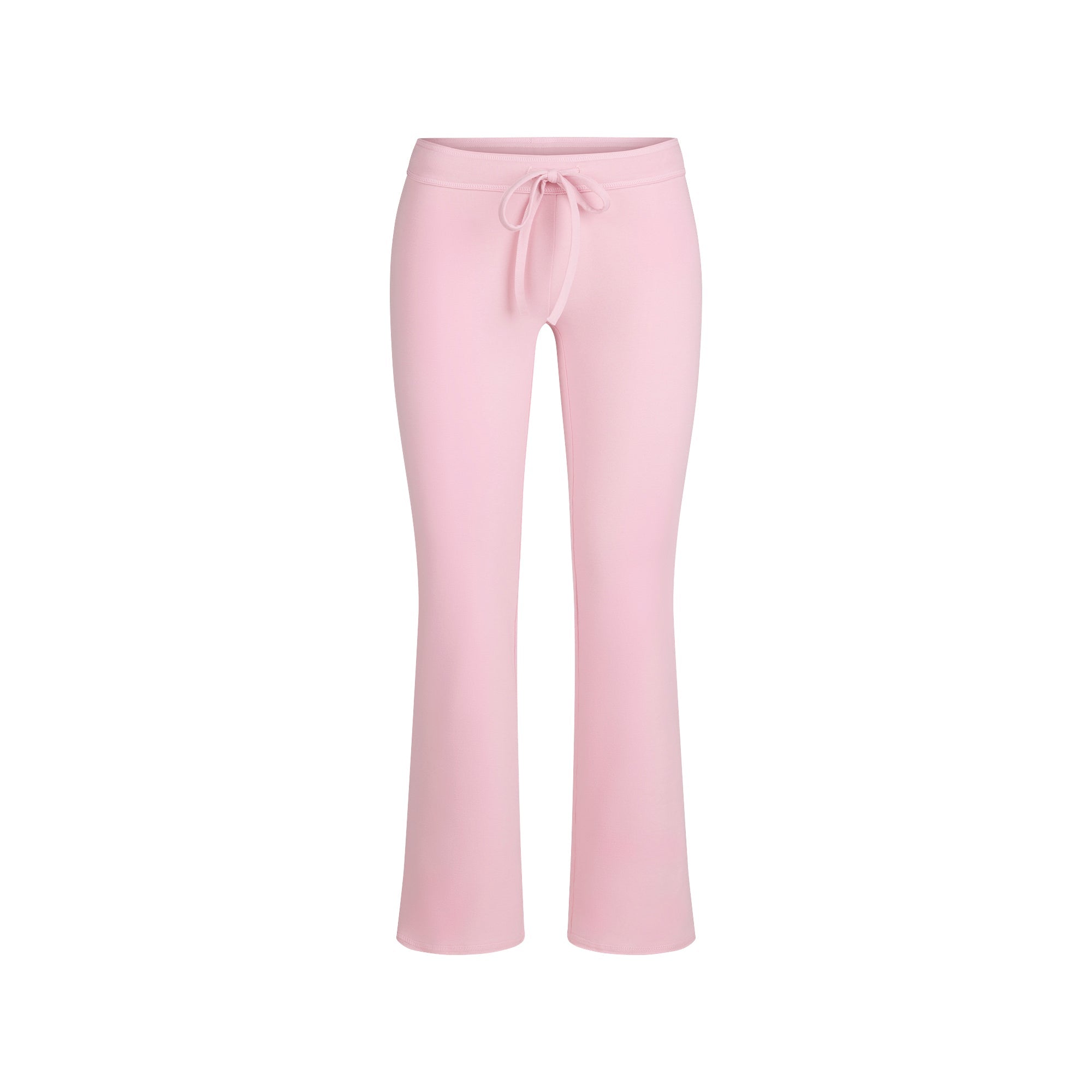 COTTON JERSEY LOW RISE CROP PANT | HALITE