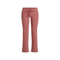 COTTON JERSEY LOW RISE CROP PANT | REDWOOD