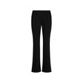 COTTON FLEECE LOW RISE SLIM PANT | ONYX