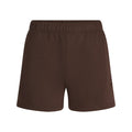 COTTON FLEECE CLASSIC SHORT | DARK SEPIA