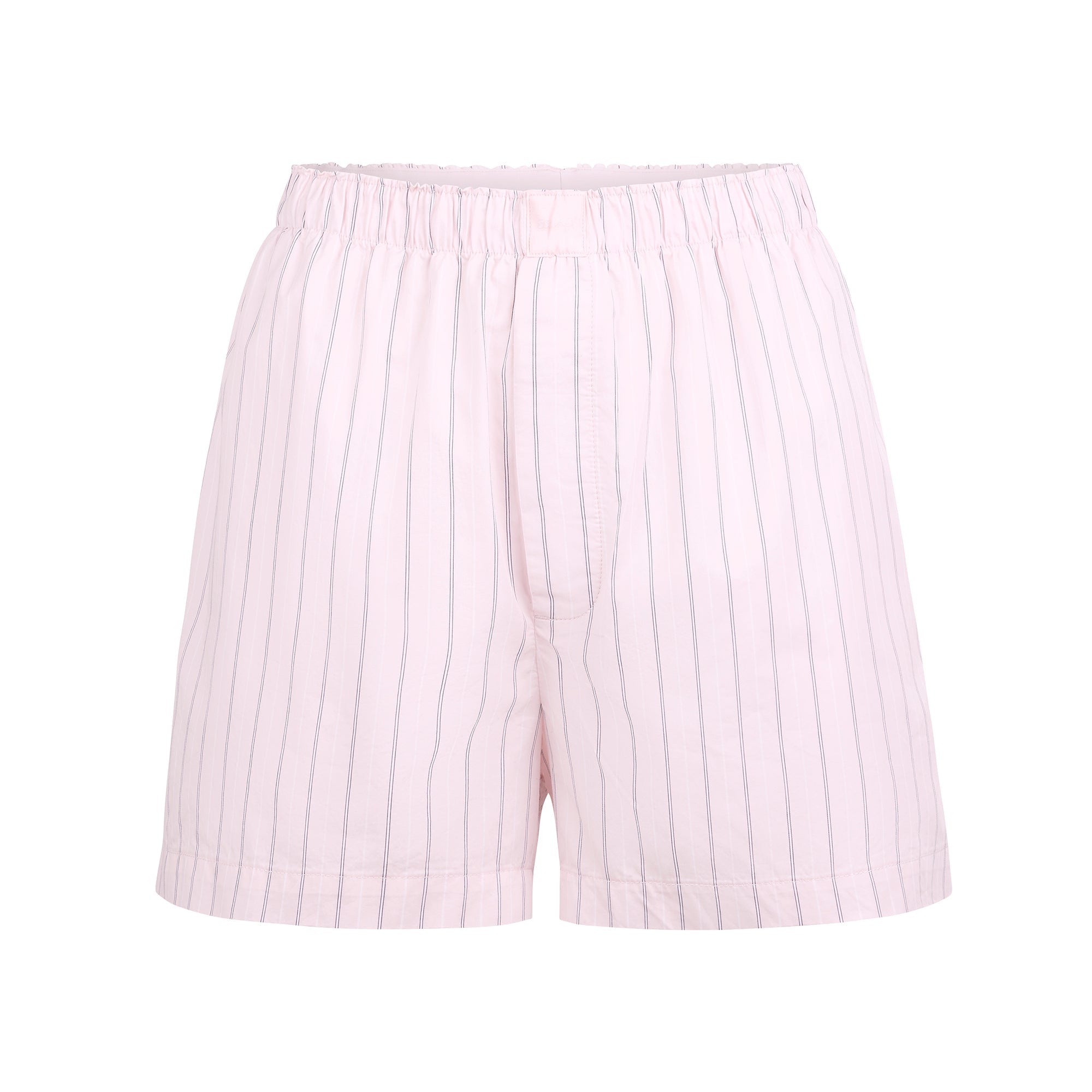 COTTON POPLIN BOXER | PALE PINK PENCIL STRIPE