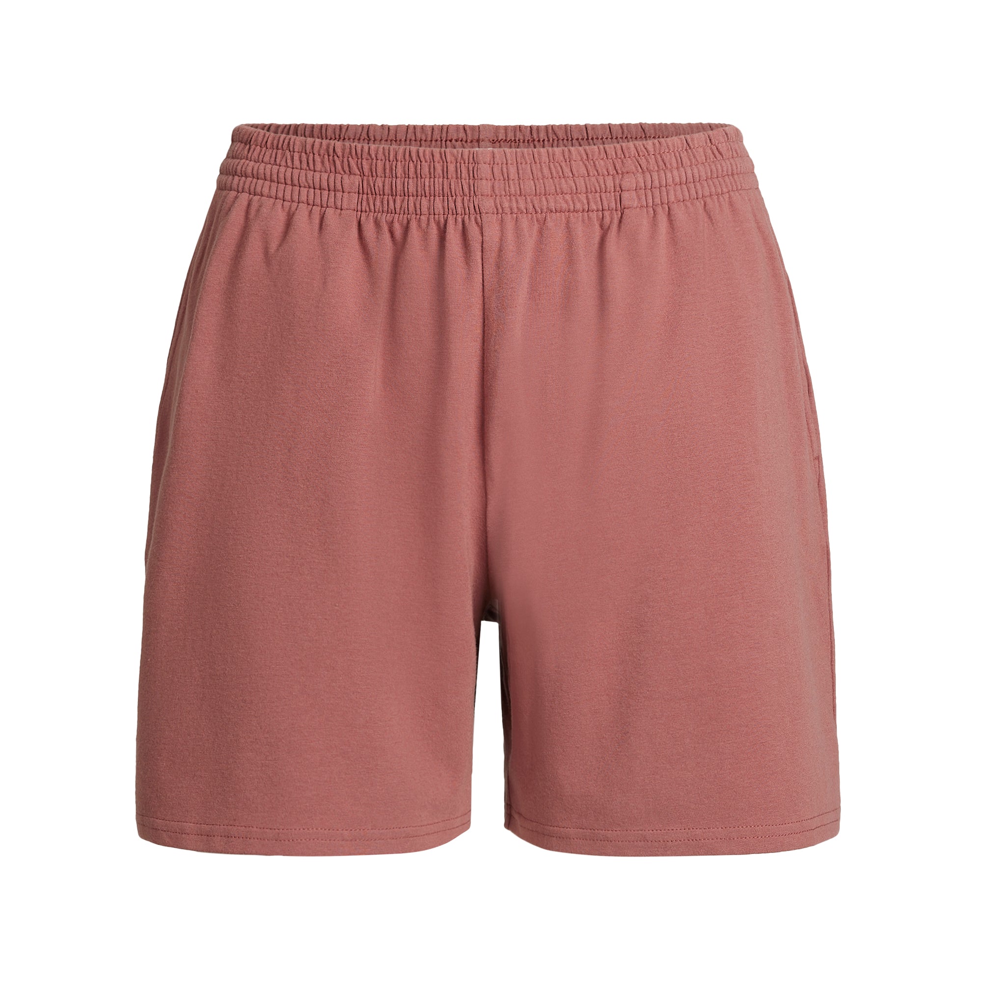 COTTON JERSEY CLASSIC SHORT | REDWOOD