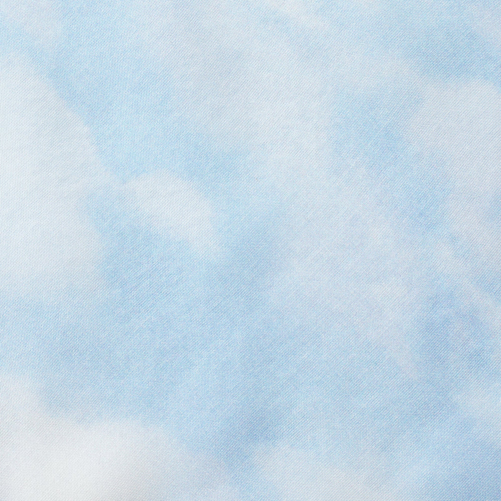 SKIMS ROMANCE LONG SLIP DRESS | BLUE QUARTZ CLOUD PRINT