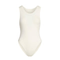COTTON JERSEY TANK BODYSUIT | MARBLE