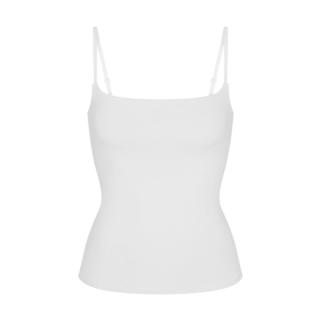 COTTON JERSEY CAMI | MARBLE