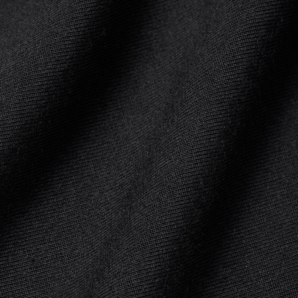 SMOOTH LAYERS SCOOP NECK LONG DRESS | OBSIDIAN