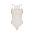 COTTON RIB CAMI BODYSUIT | MARBLE