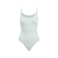 DROP NEEDLE POINTELLE CAMI BODYSUIT | FROST