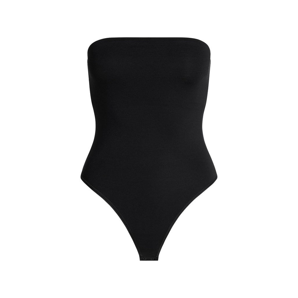 SMOOTH LAYERS STRAPLESS BODYSUIT | OBSIDIAN