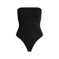 SMOOTH LAYERS STRAPLESS BODYSUIT | OBSIDIAN