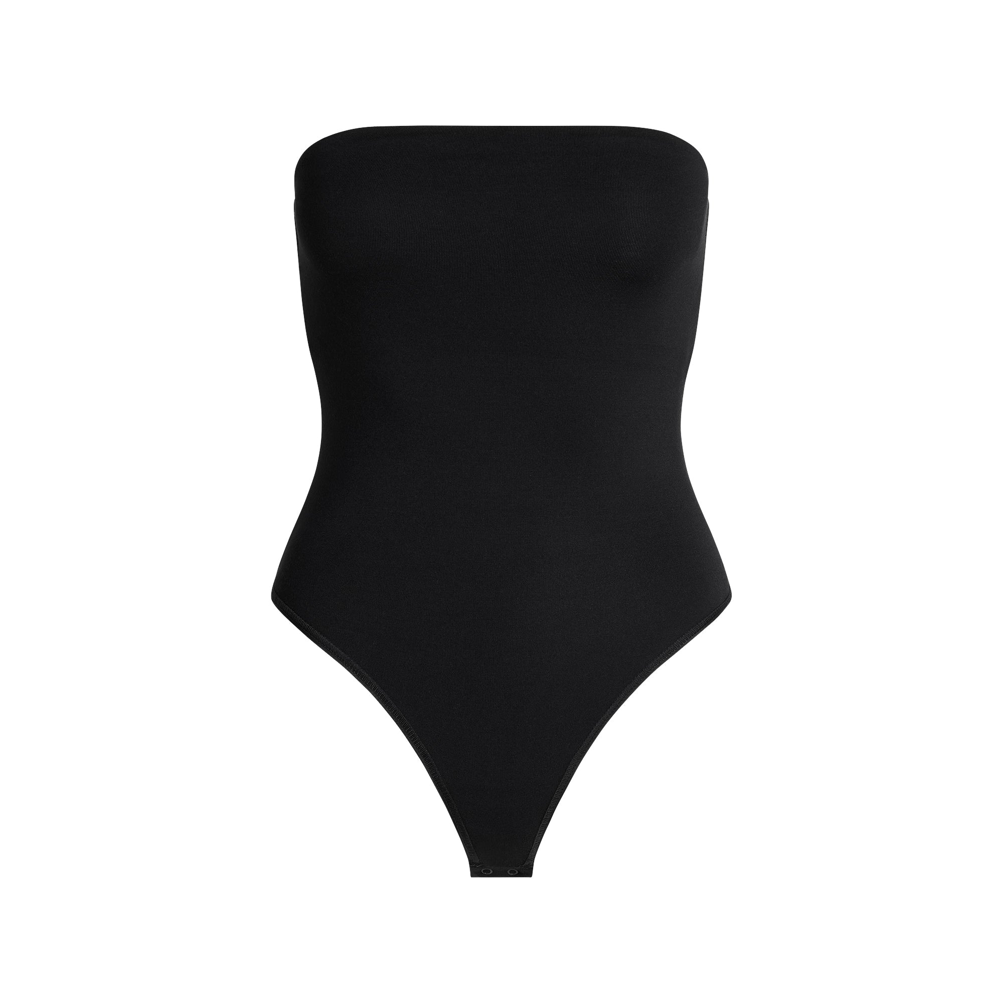 SMOOTH LAYERS STRAPLESS BODYSUIT | OBSIDIAN
