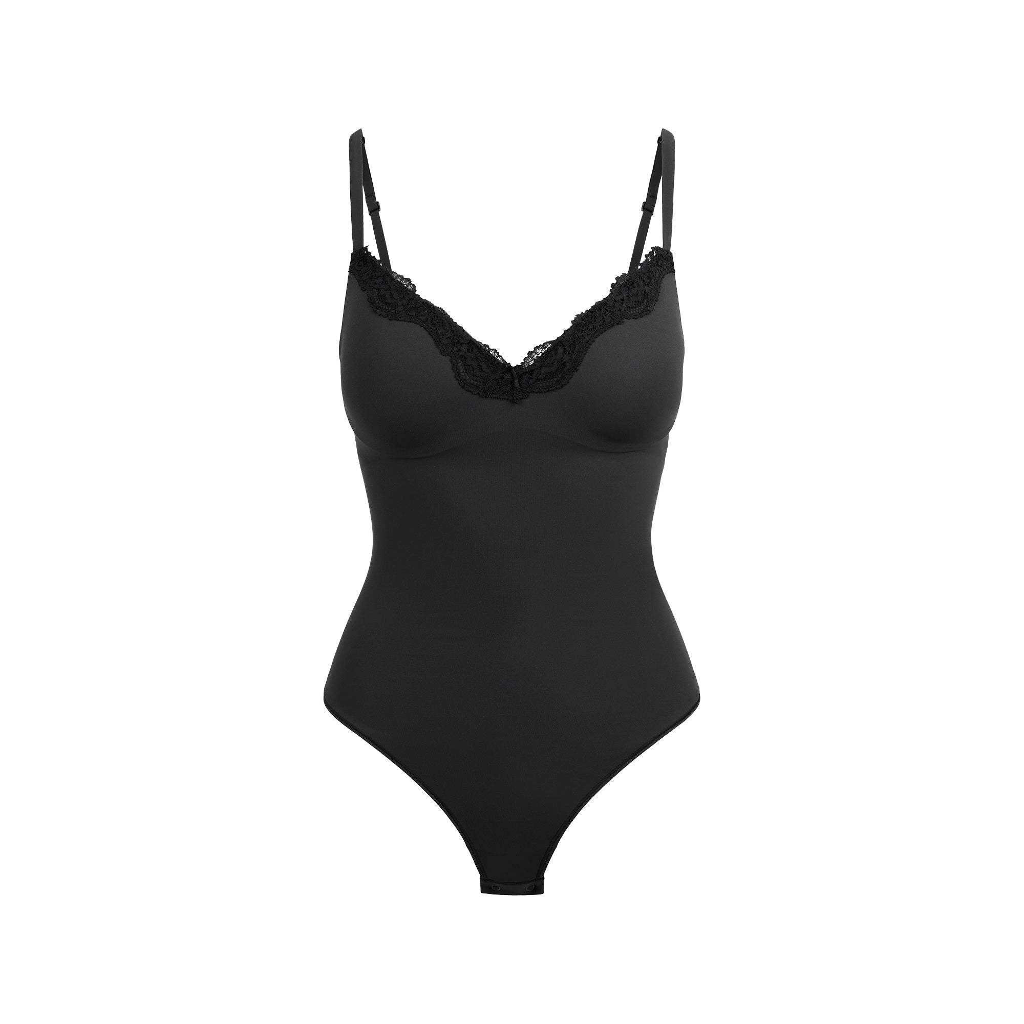 FITS EVERYBODY LACE PUSH-UP BODYSUIT | ONYX