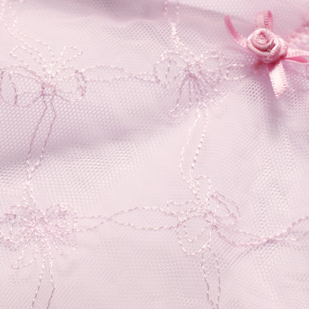 SPRING INTIMATES TEDDY | CHERRY BLOSSOM BOW TULLE