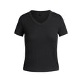 WORN IN JERSEY BABY V NECK TEE | ONYX