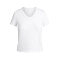 WORN IN JERSEY BABY V NECK TEE | SNOW