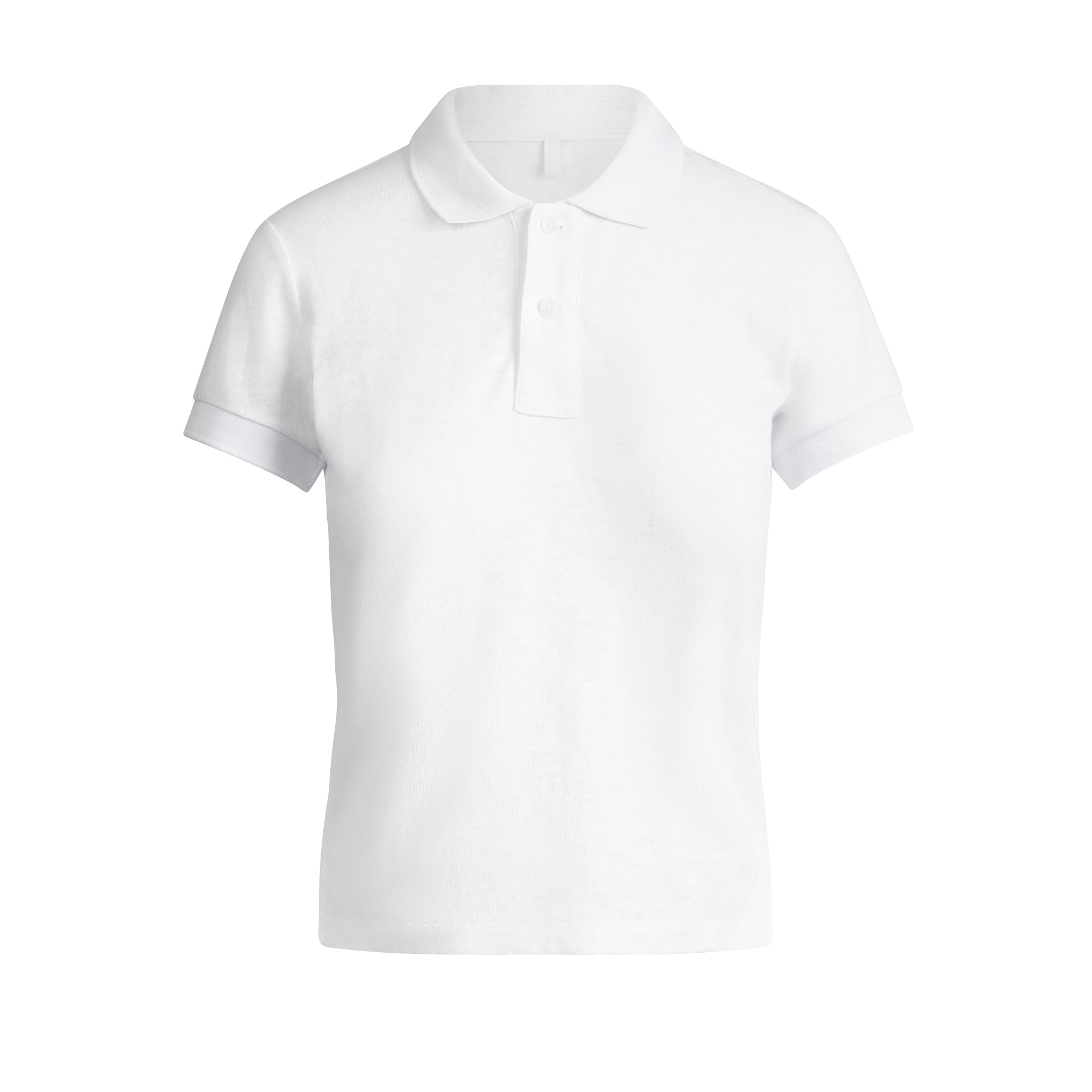 WORN IN JERSEY POLO BABY TEE | SNOW