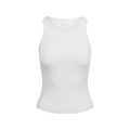 SHEER RIB CREWNECK TANK | SNOW