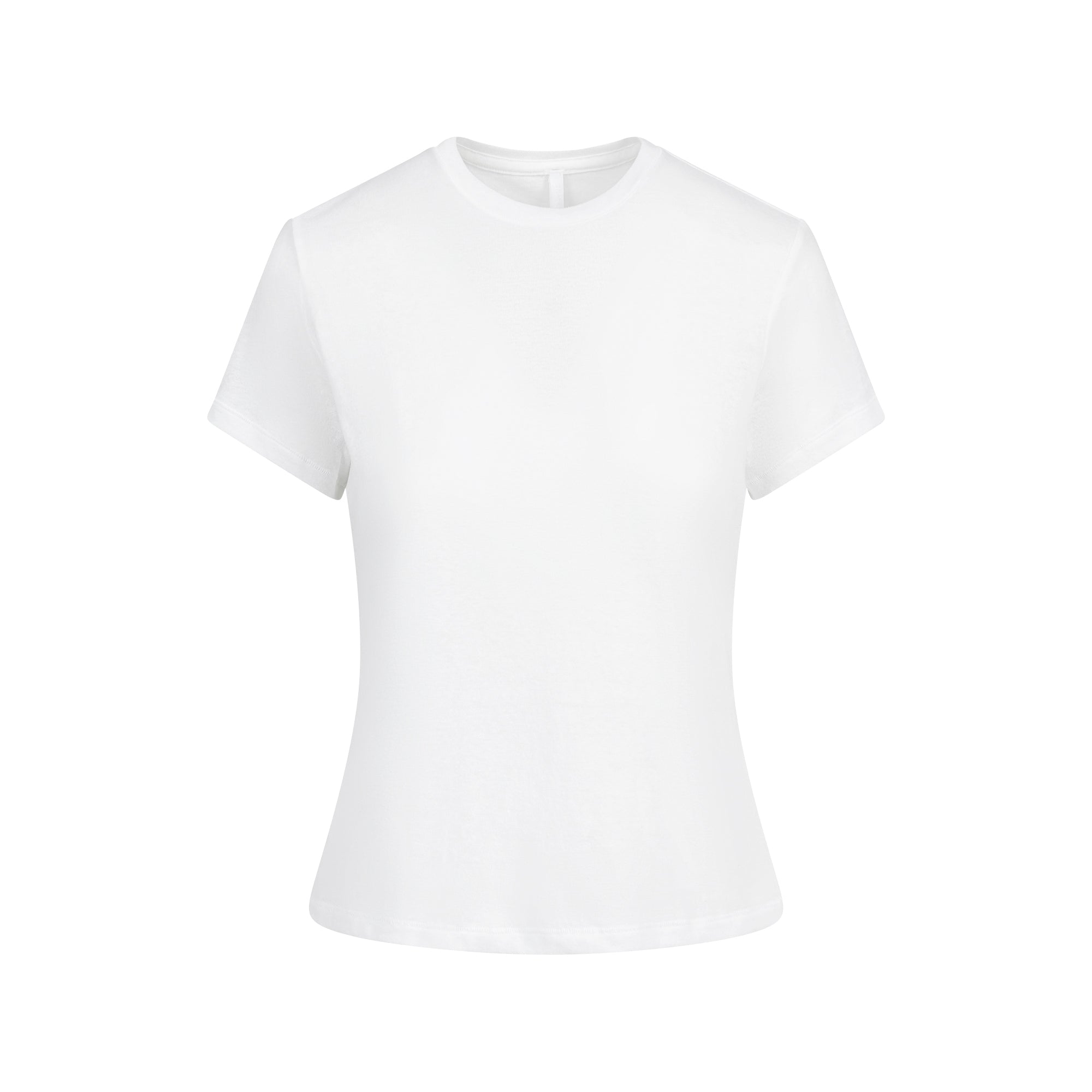 SHEER JERSEY T-SHIRT | SNOW