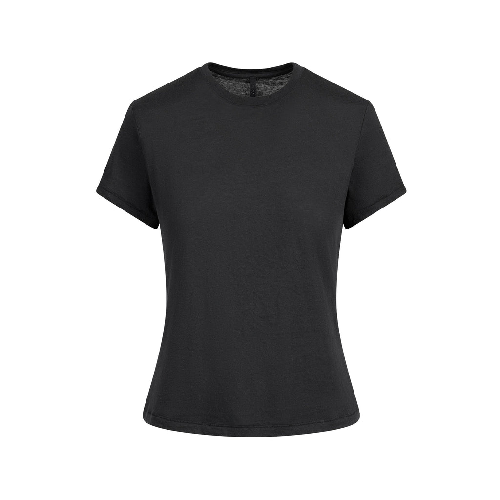 SHEER JERSEY T-SHIRT | SOOT