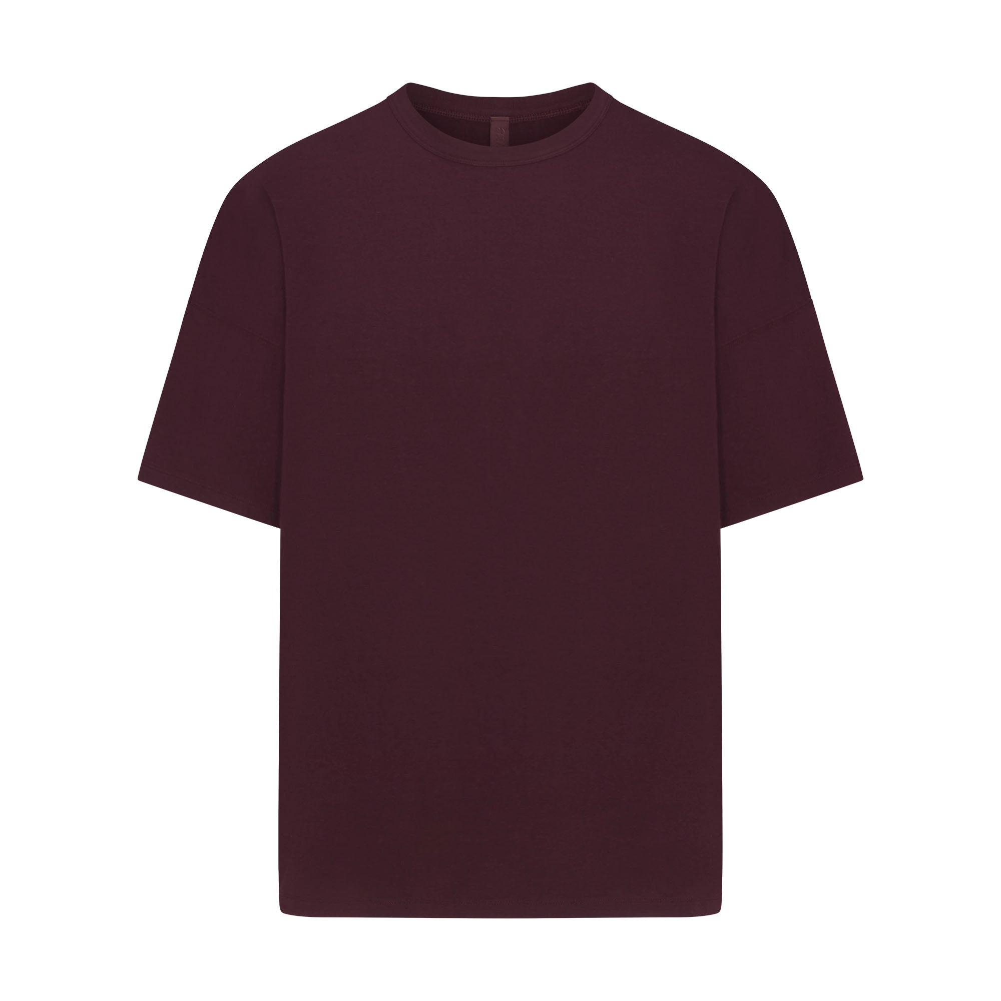 JERSEY LOUNGE MENS OVERSIZED T-SHIRT | CURRANT