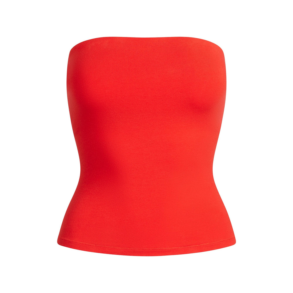 COTTON JERSEY TUBE TOP | RUBY