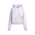 COTTON FLEECE CLASSIC ZIP UP HOODIE | PURPLE HEATHER