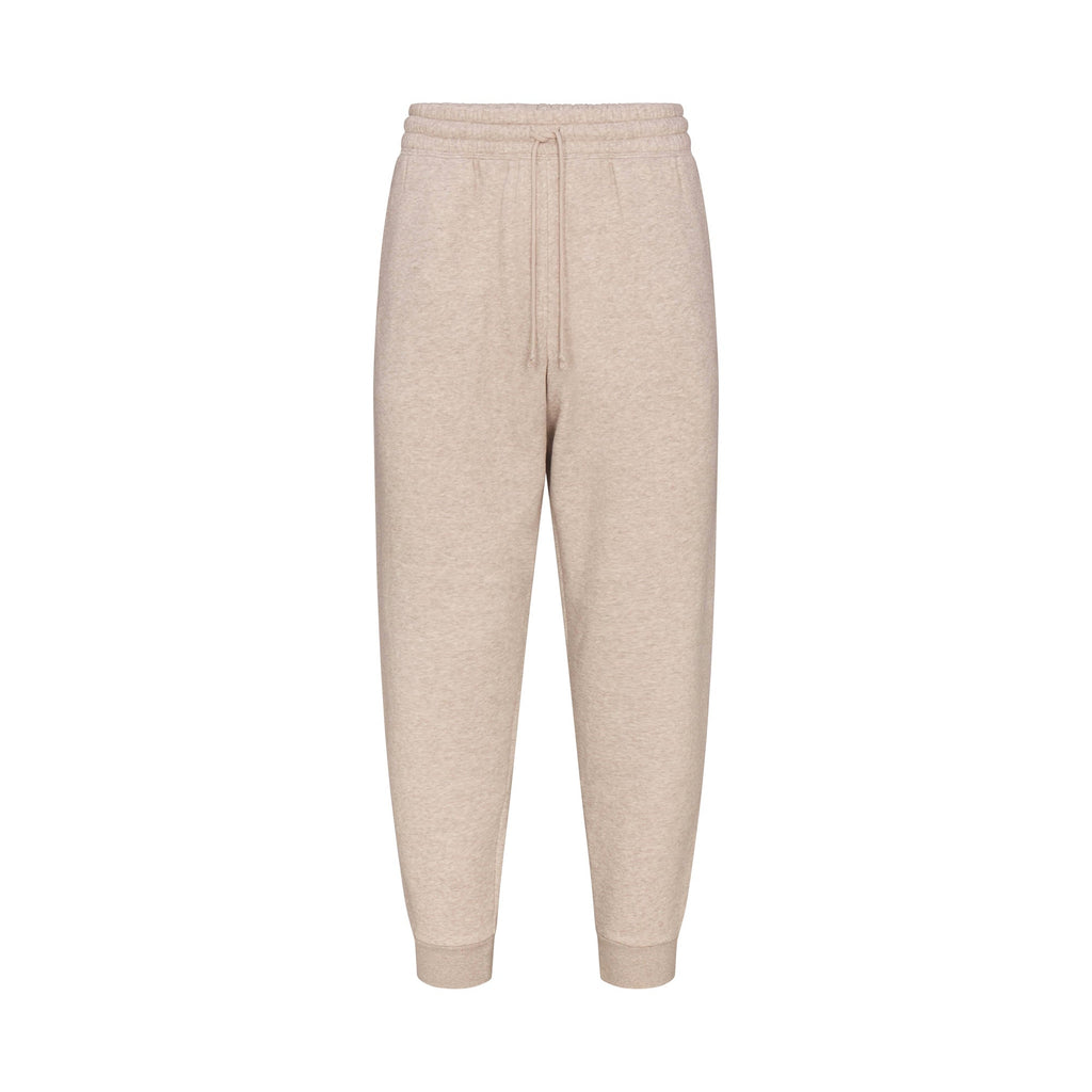 FLEECE LOUNGE MENS TAPERED JOGGER | DESERT HEATHER
