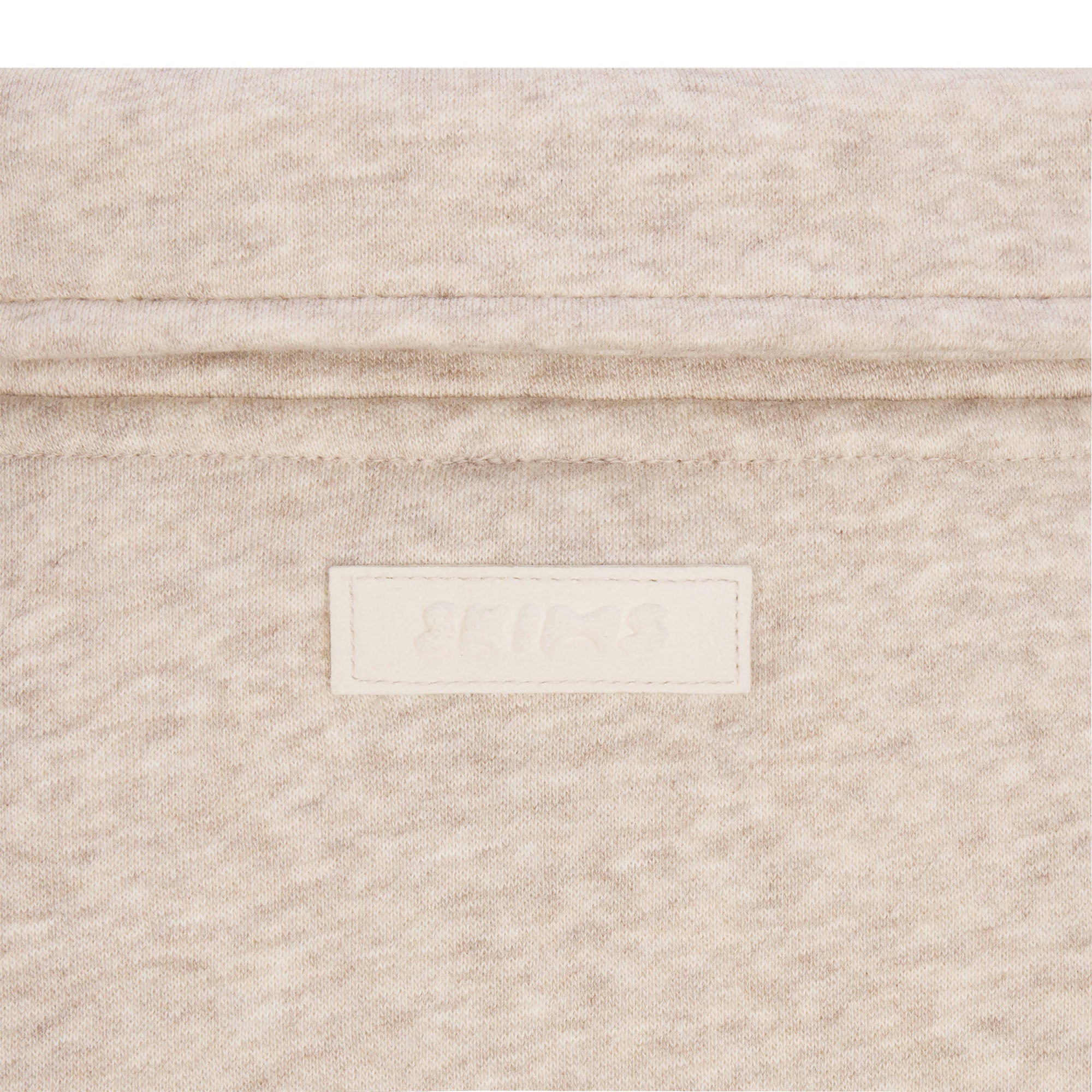 FLEECE LOUNGE MENS RELAXED POLO | DESERT HEATHER GREY