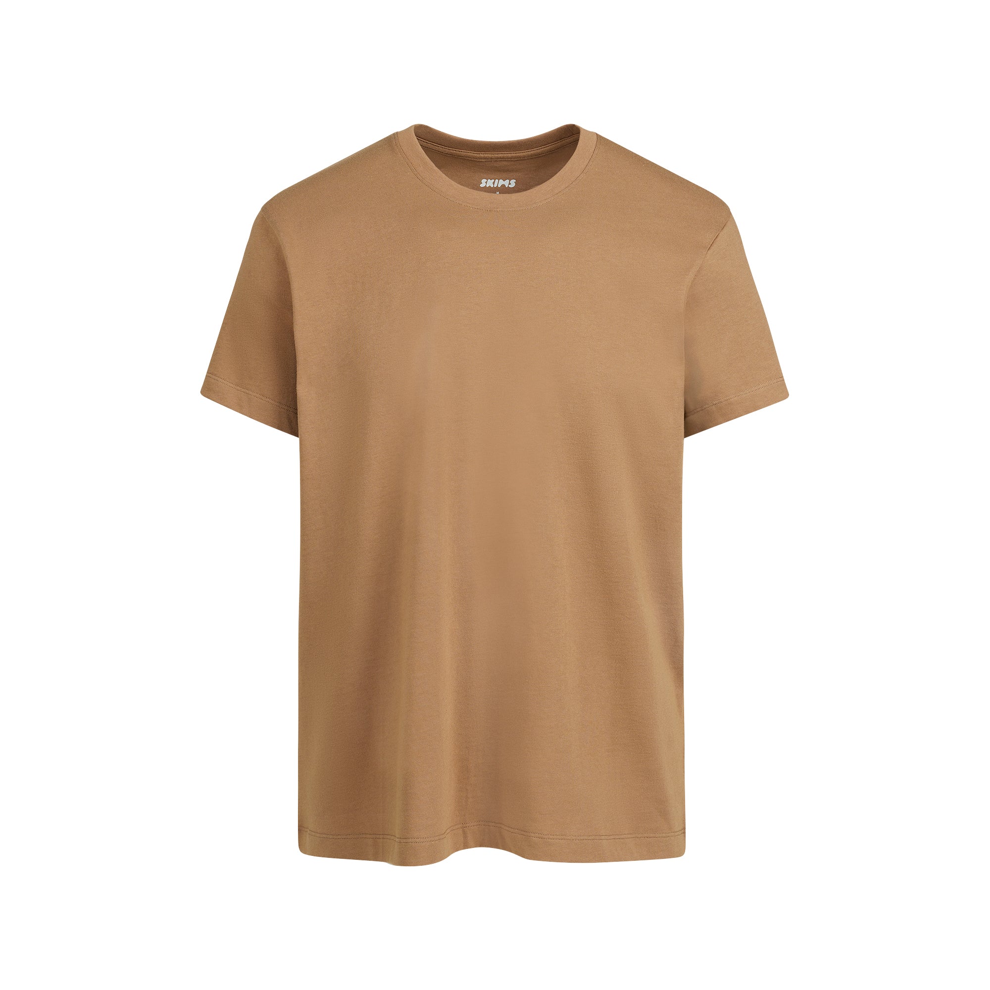 SKIMS COTTON MENS CLASSIC T-SHIRT | RUSSET