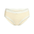 COTTON JERSEY LACE BRIEF | BUTTER