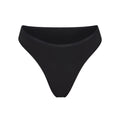 COTTON LOGO HIGH LEG BIKINI | SOOT