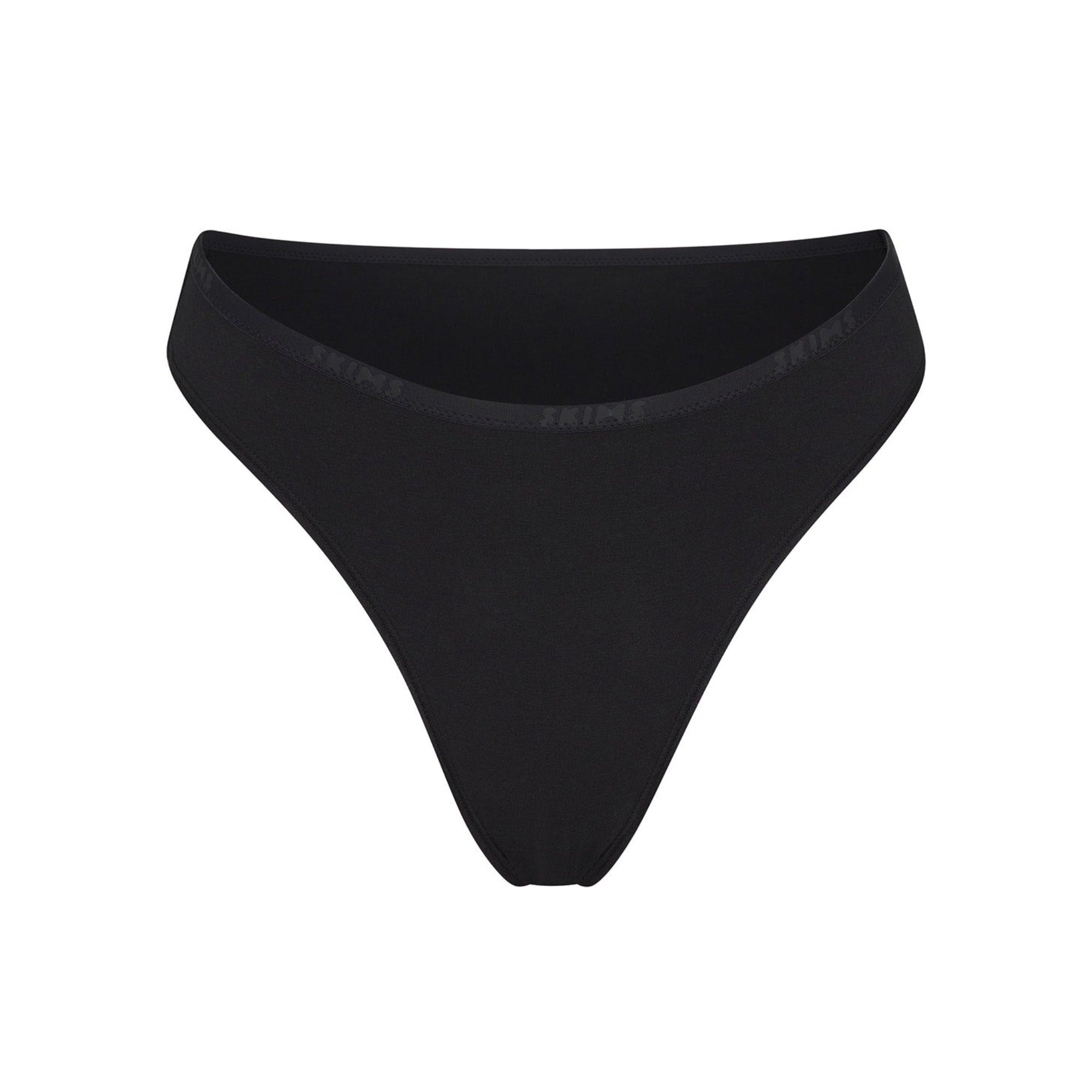 COTTON LOGO HIGH LEG BIKINI | SOOT
