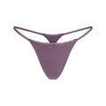 LIGHTWEIGHT COTTON LACE STRING THONG | FIG TONAL