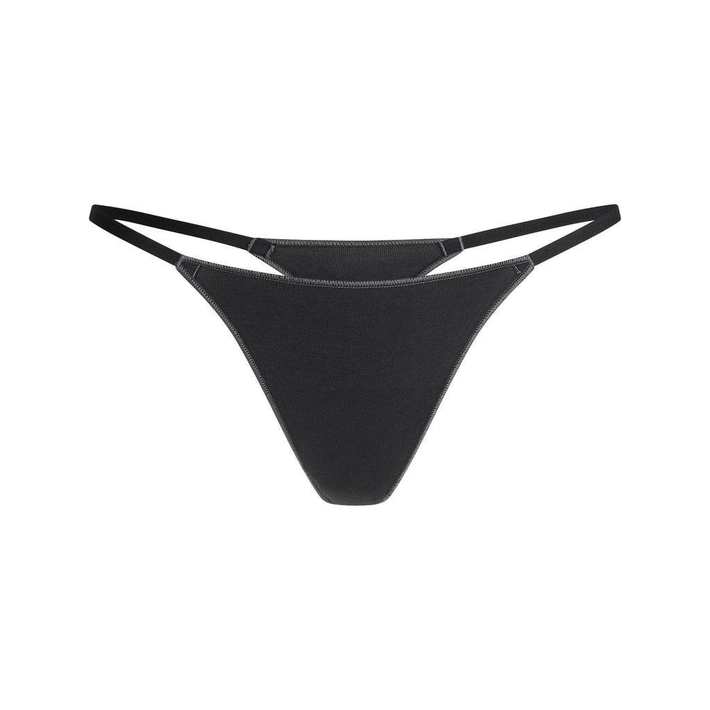 LIGHTWEIGHT COTTON STRING THONG | SOOT TONAL