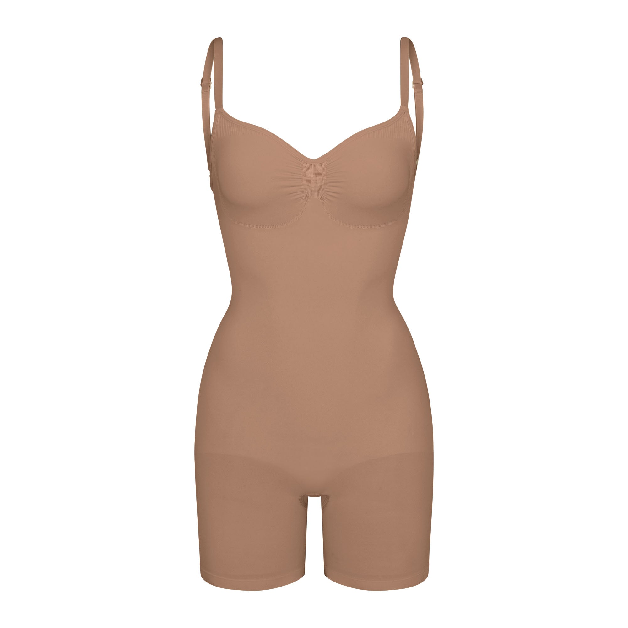 SEAMLESS SCULPT LOW BACK MID THIGH BODYSUIT | SIENNA
