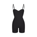 SKIMS BODY CORE SCULPT UNDERWIRE MID THIGH BODYSUIT | ONYX