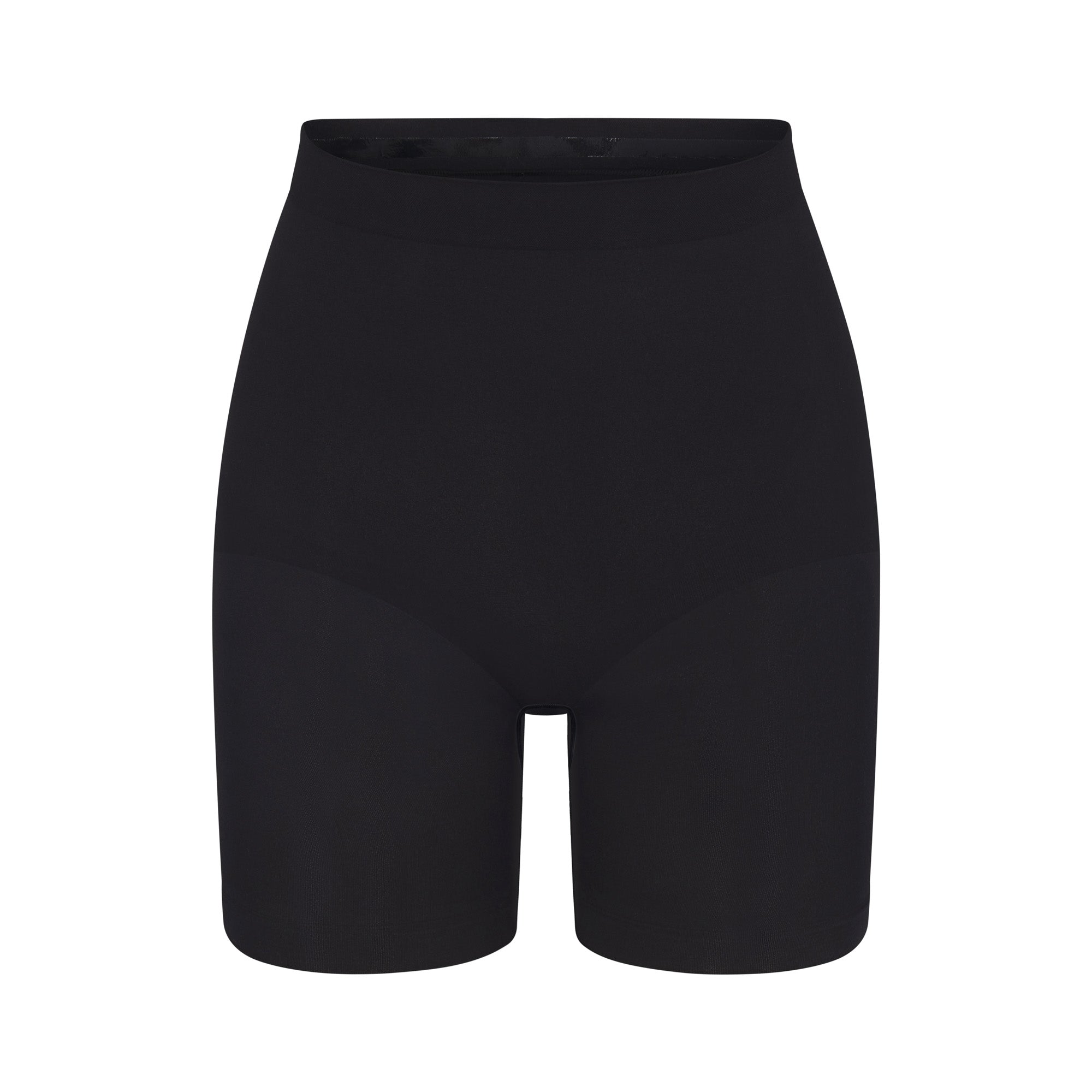 SEAMLESS SCULPT MID THIGH SHORT | ONYX