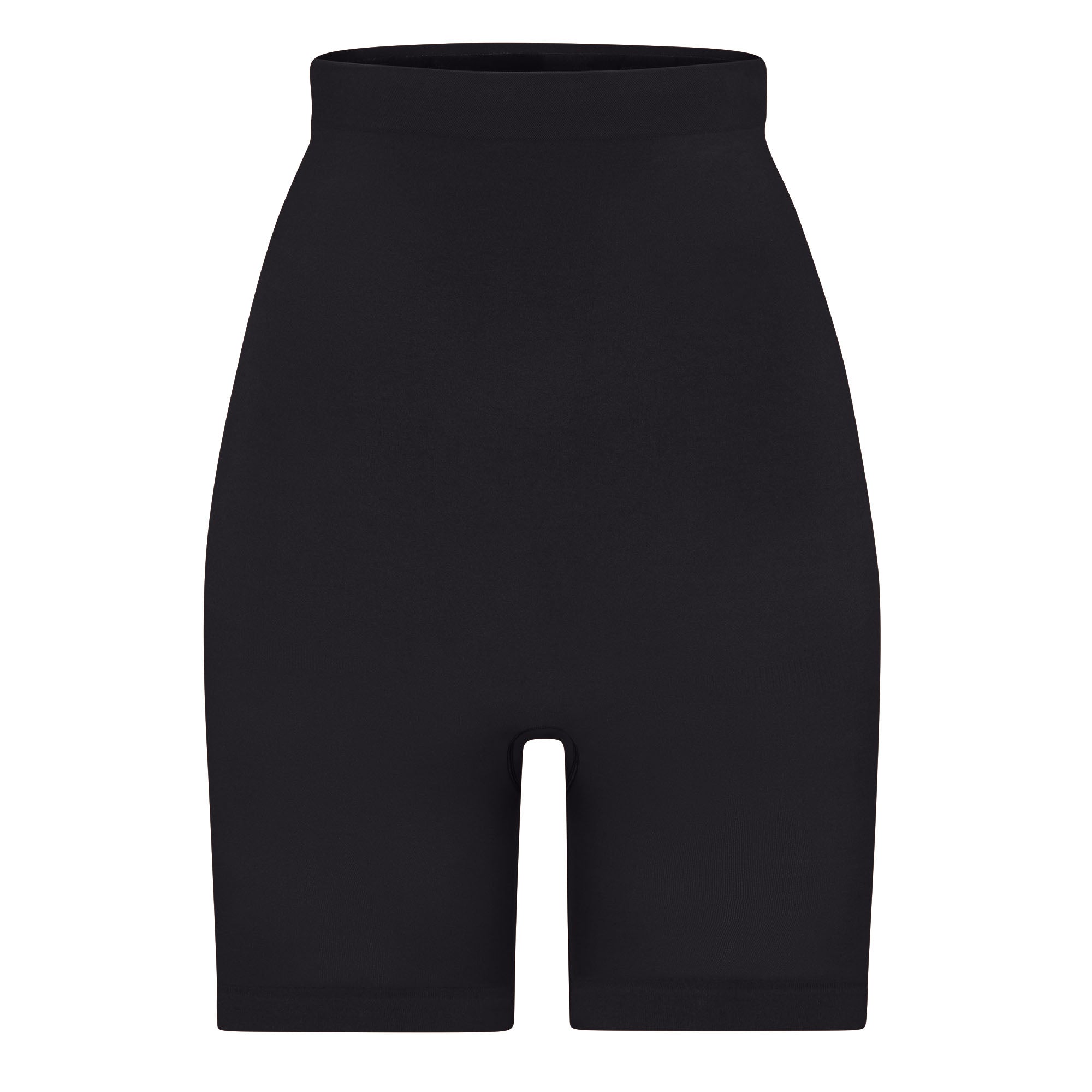 SEAMLESS SCULPT HIGH-WAISTED ABOVE THE KNEE SHORT | ONYX