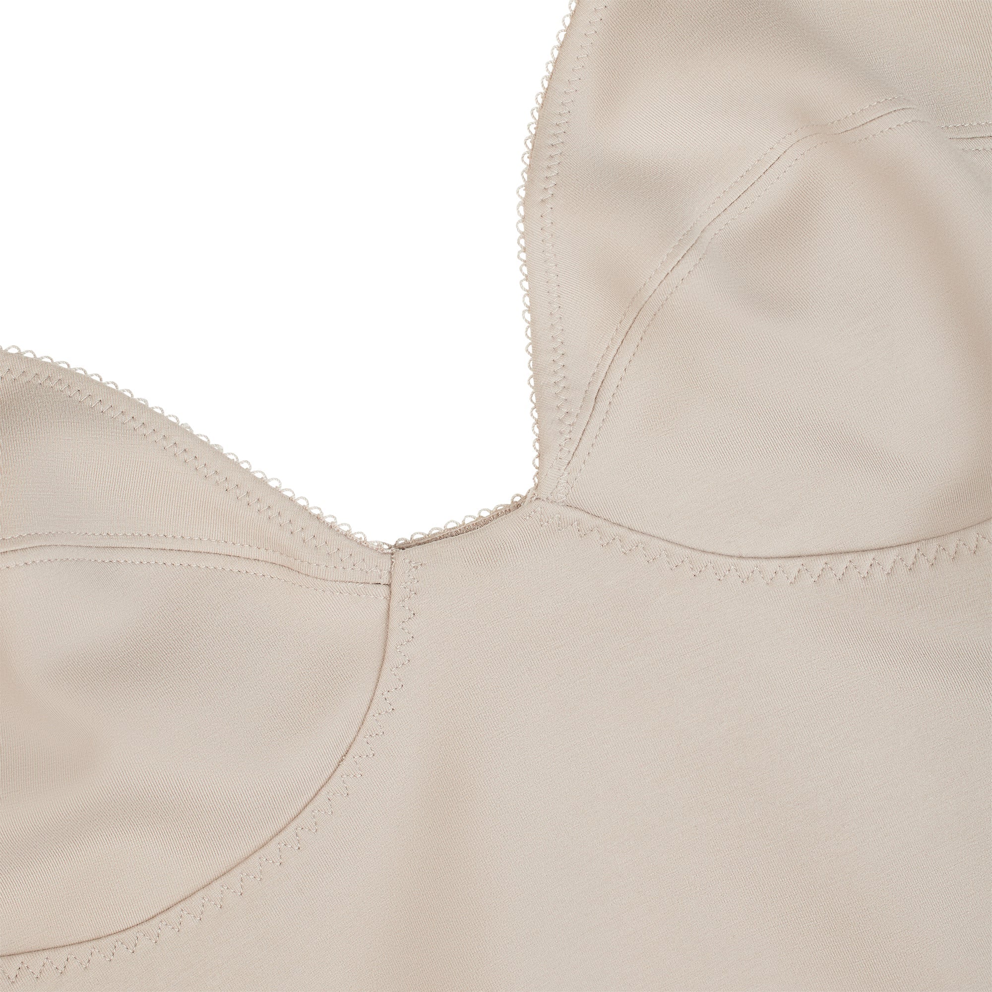 COTTON SHAPEWEAR THONG BODYSUIT | LINEN