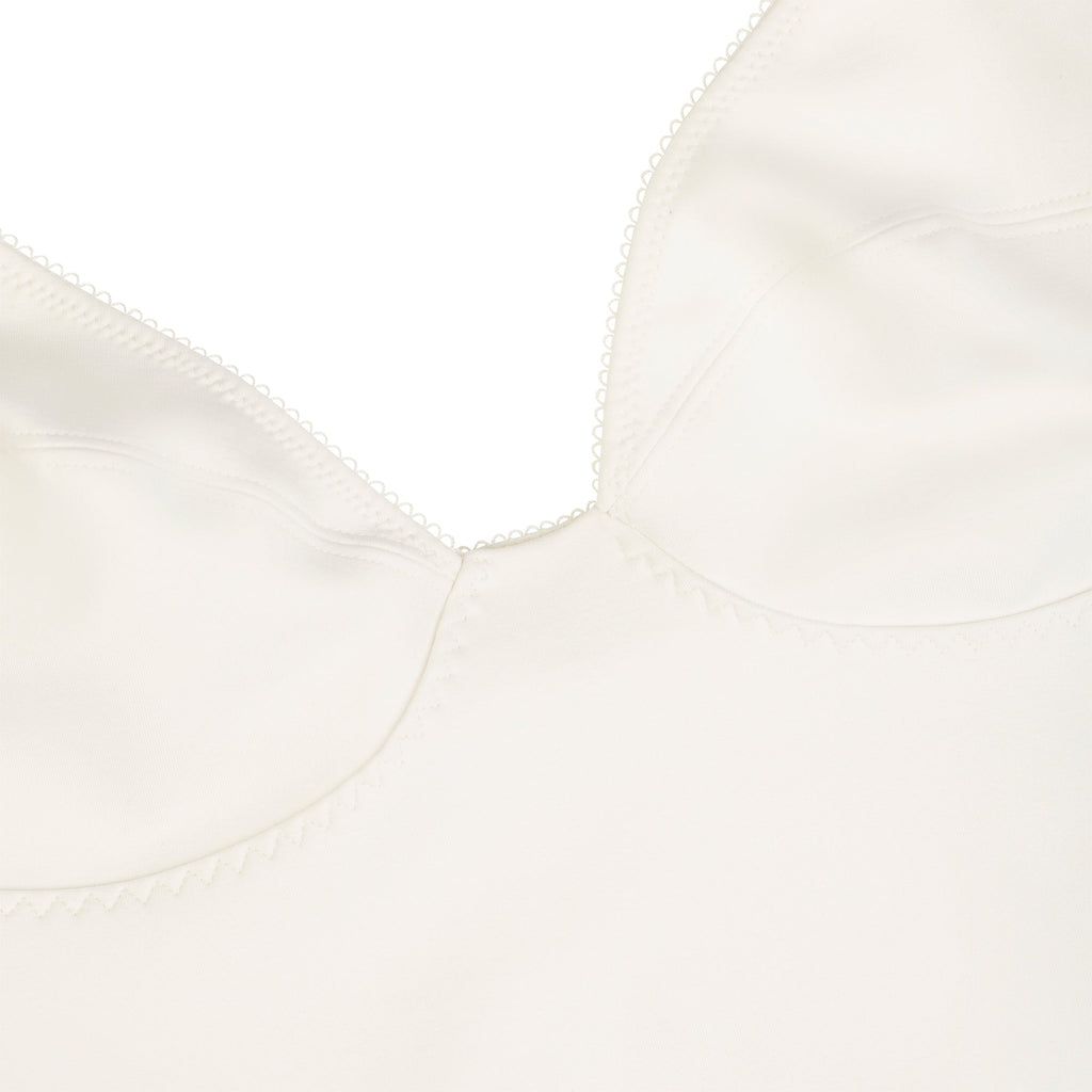 COTTON SHAPEWEAR THONG BODYSUIT | MARBLE