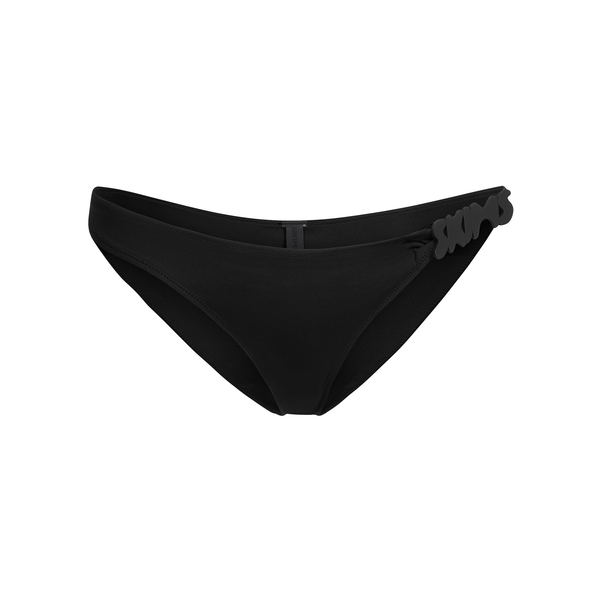 SIGNATURE SWIM LOGO BIKINI BOTTOM | ONYX