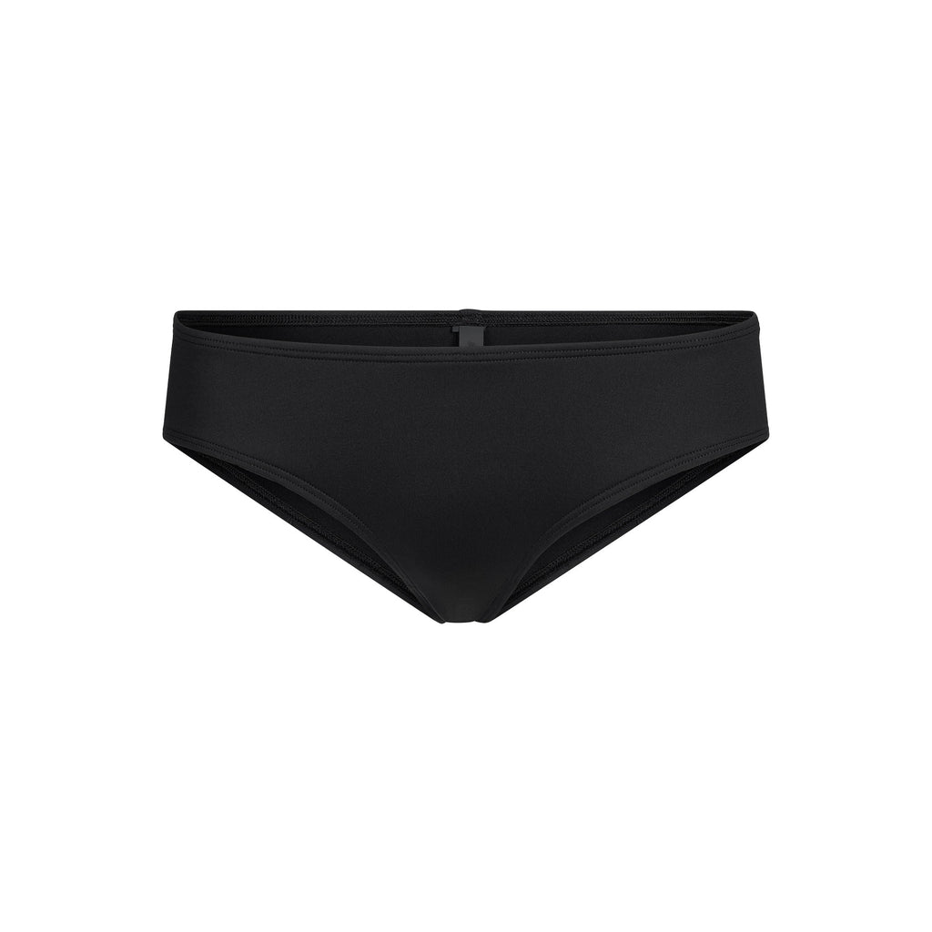 ICONIC SWIM HIPSTER BIKINI BOTTOM | OBSIDIAN